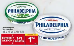 Billa Philadelphia div. Sorten Angebot