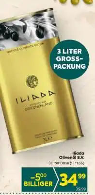 Billa Iliada Olivenöl E.V Angebot