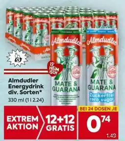 Billa Almdudler Energydrink div. Sorten Angebot