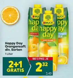 Billa Happy Day Orangensaft div. Sorten Angebot