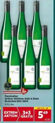 Billa Forstreiter Grüner Veltliner Kalk & Stein Kremstal DAC 2024 Angebot