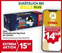 Billa Felix Frischebeutel Big Pack div. Sorten Angebot