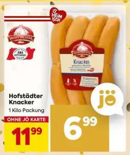 Billa Hofstädter Knacker Angebot