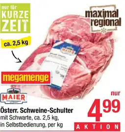 Maximarkt Österr Schweine Schulter Angebot