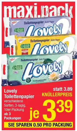 Maximarkt Lovely Toilettenpapier Angebot