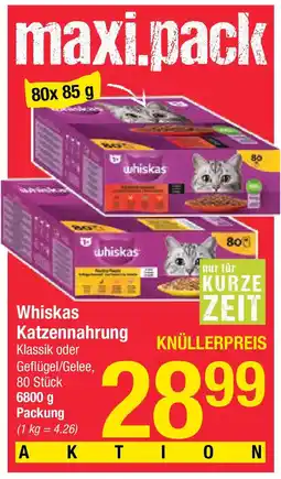 Maximarkt Whiskas Katzennahrung Angebot