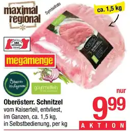 Maximarkt Oberösterr Schnitzel Angebot