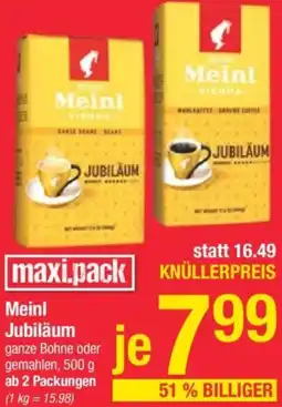 Maximarkt Meinl Jubiläum Angebot