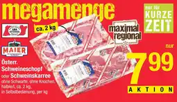 Maximarkt Schweineschopf oder Schweinskarree Angebot