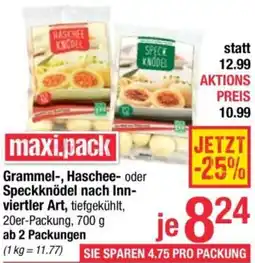 Maximarkt Grammel-, Haschee- oder Speckknödel nach Inn- viertler Art Angebot