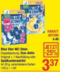 Maximarkt Blue Star WC-Steine Angebot