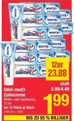 Maximarkt Odol-med3 Zahncreme Angebot