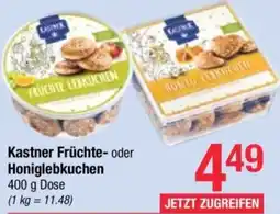 Maximarkt Kastner Früchte- oder Honiglebkuchen Angebot