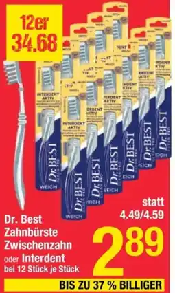 Maximarkt Dr. Best Zahnbürste Zwischenzahn oder Interdent Angebot