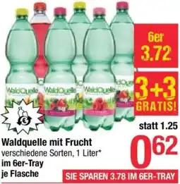 Maximarkt Waldquelle mit Frucht Angebot