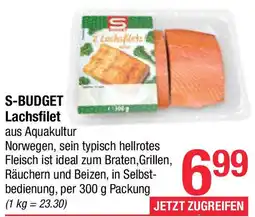 Maximarkt S-BUDGET Lachsfilet Angebot