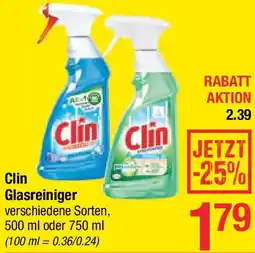 Maximarkt Clin Glasreiniger Angebot