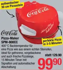 Maximarkt Coca-Cola Pizza-Maker Angebot