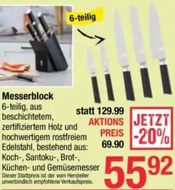 Maximarkt Messerblock Angebot