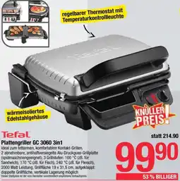 Maximarkt Tefal Plattengriller GC 3060 3in1 Angebot