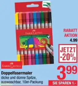 Maximarkt Doppelfasermaler Angebot