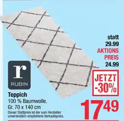 Maximarkt Rubin Teppich Angebot