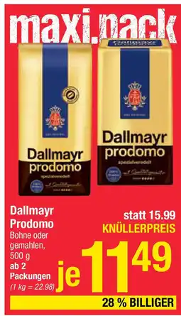Maximarkt Dallmayr Prodomo Angebot