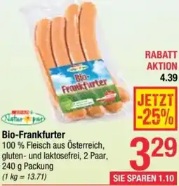 Maximarkt Bio-Frankfurter Angebot