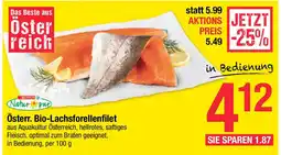 Maximarkt Österr. Bio-Lachsforellenfilet Angebot