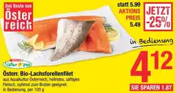 Maximarkt Österr. Bio-Lachsforellenfilet Angebot
