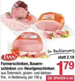 Maximarkt Farmerschinken, Bauern- schinken oder Heurigenschinken Angebot