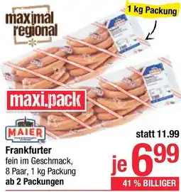 Maximarkt Frankfurter Angebot