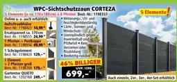 Norma Greenyard wpc-sichtschutzzaun corteza Angebot