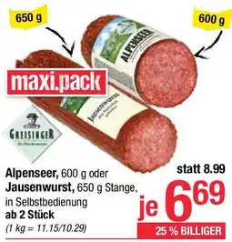 Maximarkt Alpenseer oder Alpenseer Angebot