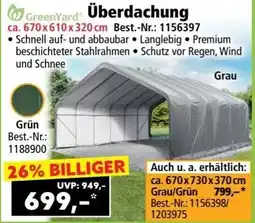 Norma GreenYard Überdachung Angebot