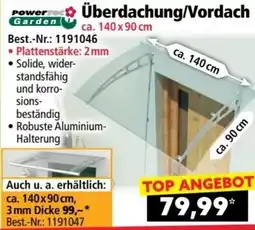 Norma Power Garden Überdachung/Vordach Angebot