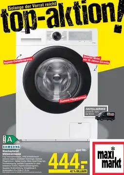 Maximarkt Samsung Waschmaschine Angebot
