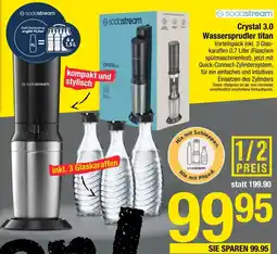 Maximarkt Sodastream Crystal 3.0 Wassersprudler titan Angebot
