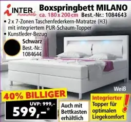 Norma Inter boxspringbett milano Angebot