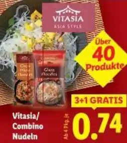 Lidl Vitasia/ Combino Nudeln Angebot