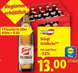 Lidl Stiegl Goldbräu Angebot