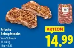 Lidl Frische Schopfsteaks Angebot