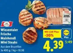 Lidl Wiesentaler Frische Maishendl Mini Steaks Angebot