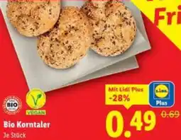 Lidl Bio Korntaler Angebot