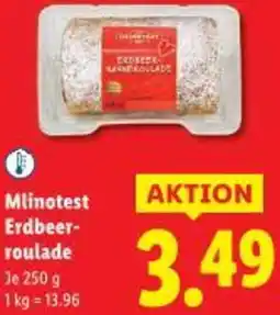 Lidl Mlinotest Erdbeer- roulade Angebot