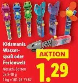 Lidl Kidsmania Wasser- spaß oder Ferienwelt Angebot