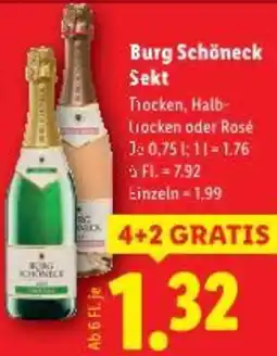 Lidl Burg Schöneck Sekt Angebot