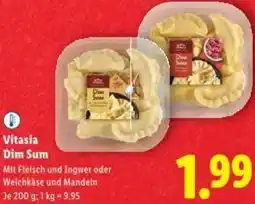 Lidl Vitasia Dim Sum Angebot