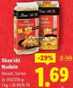 Lidl Shan'shi Nudeln Angebot