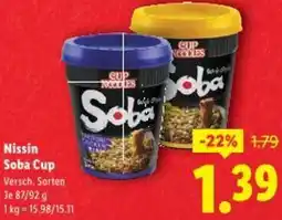 Lidl Nissin Soba Cup Angebot